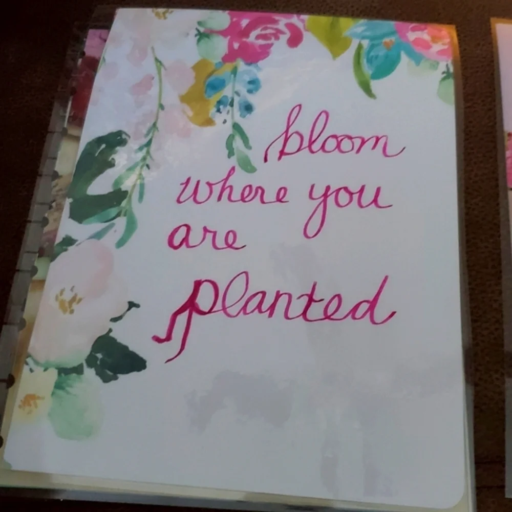 Homemade cover for your Classic sized Disc Bound Planner